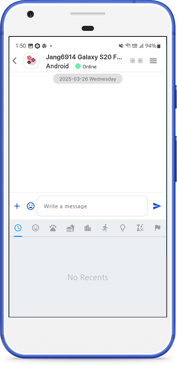 Chat message
